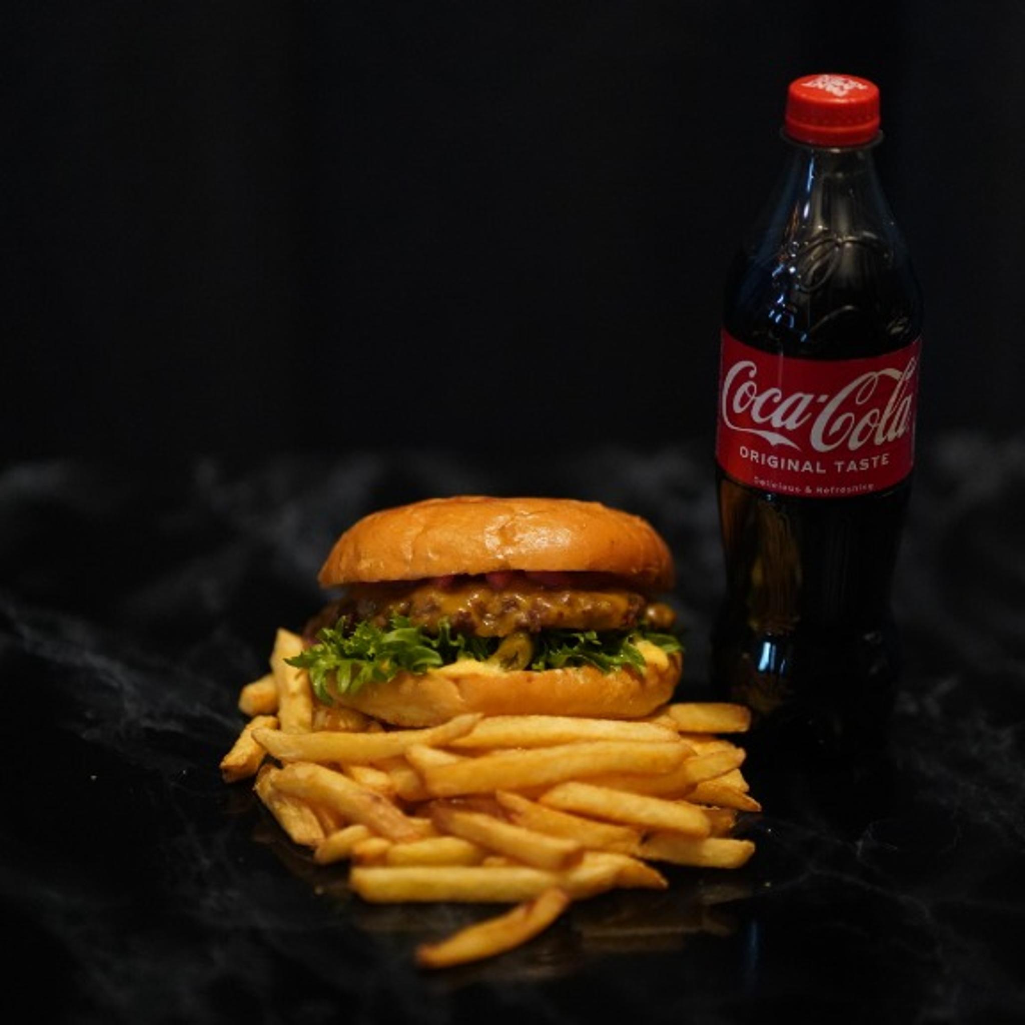 Kylling Burger Kombo